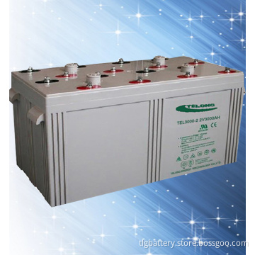 2V3000ah Rechargeable Maintenance Free Lead Acid Battery for Solar Power System